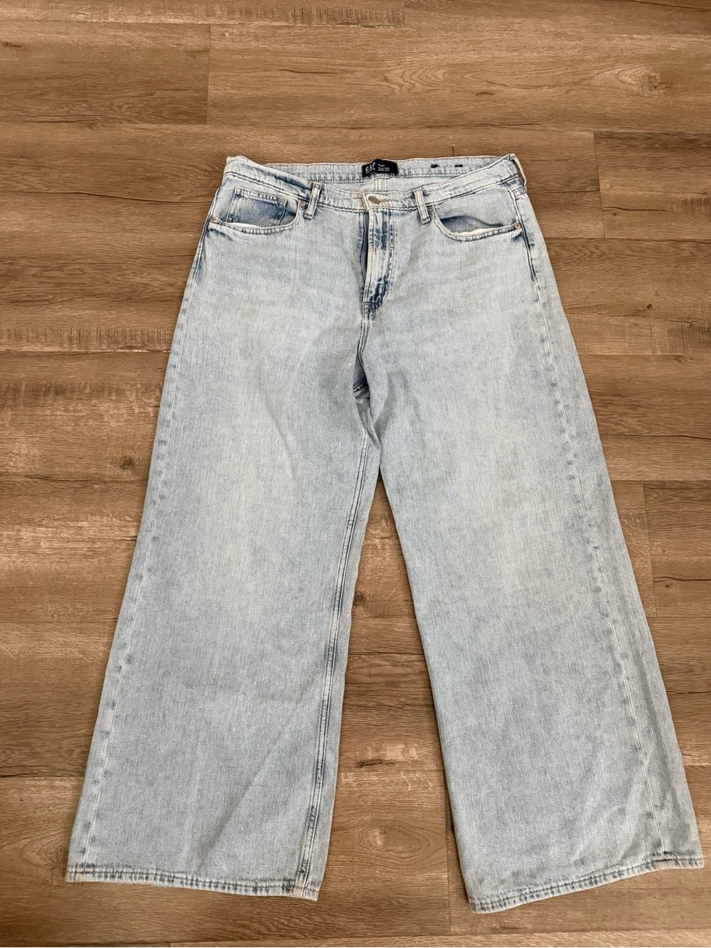 GAP Light Blue Wide-Leg Women's Jeans